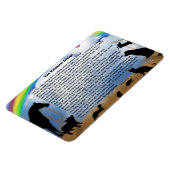 Rainbow Bridge-gedicht Magneet (Linkerzijde)