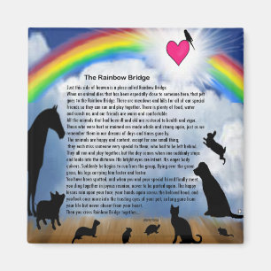 Rainbow Bridge-gedicht Magneet