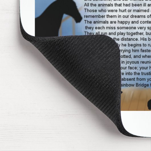 Rainbow Bridge-gedicht Muismat (Hoek)