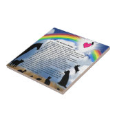 Rainbow Bridge-gedicht Tegeltje (Zijkant)