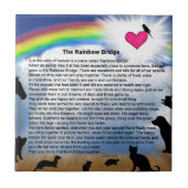 Rainbow Bridge-gedicht Tegeltje (Voorkant)
