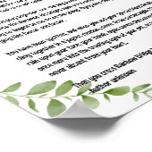 Rainbow Bridge-gedicht verlaat Accent Poster (Hoek)