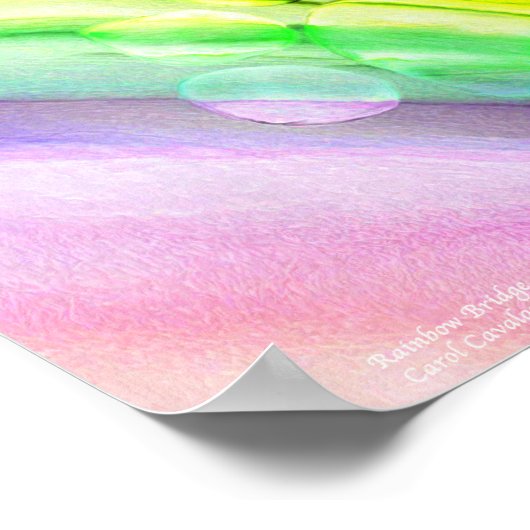 Rainbow Bridge Hogs Fine Art Poster/Afdrukken Poster (Hoek)