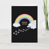 Rainbow Bridge Huisdierherdenking | Voor altijd in Kaart (Voorkant)