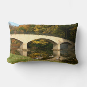 Rainbow Bridge in de herfst bij Grove City College Kussen