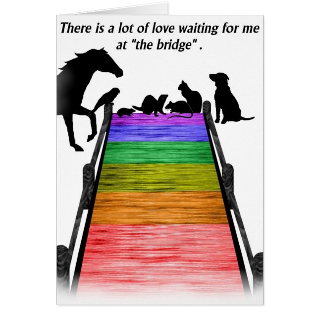 Rainbow Bridge-kaart (Voorkant)