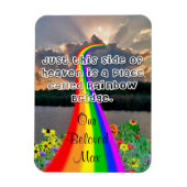 Rainbow Bridge Magnet Magneet (Verticaal)
