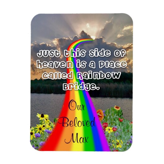 Rainbow Bridge Magnet Magneet (Verticaal)