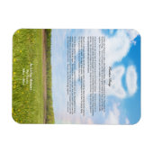 Rainbow Bridge MANNELIJKE Hond Sympathie Magnet Magneet (Horizontaal)