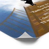 Rainbow Bridge Memorial for Rabbits Poster (Hoek)