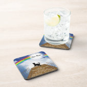 Rainbow Bridge Memorial Poem for Cats Drankjes Onderzetter (Rechterzijde)