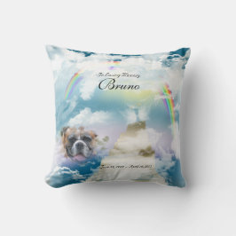 Rainbow Bridge Pet Dog Memorial Kussen