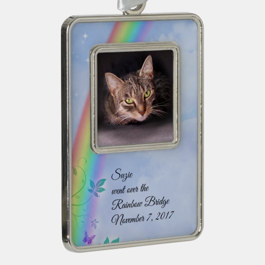 Rainbow Bridge Pet Loss Ornament (Rechts)