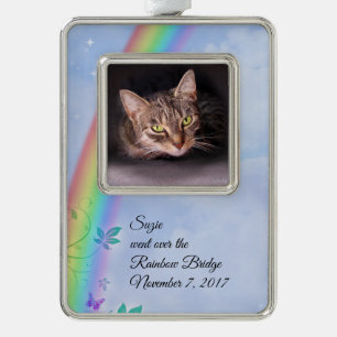 Rainbow Bridge Pet Loss Ornament