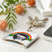 Rainbow Bridge Pet Loss Sleutelhanger (Zijkant)