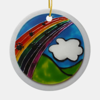 Rainbow Bridge Pet Memorial Keramisch Ornament