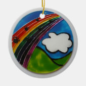 Rainbow Bridge Pet Memorial Keramisch Ornament (Voorkant)