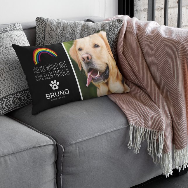 Rainbow Bridge Pet Photo Memorial Keepomwille Accent Kussen (Creator heeft geüpload)