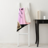 Rainbow Bridge Photo Pet Memorial Large Sherpa Deken (In situ)