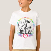 Rainbow Bridge Remembrance - Kinder T-shirt (Voorkant)