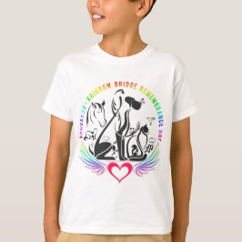 Rainbow Bridge Remembrance - Kinder T-shirt