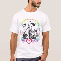 Rainbow Bridge Remembrance - T-shirt voor Mannen