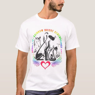 Rainbow Bridge Remembrance - T-shirt voor Mannen