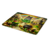 Rainbow Bridge Sable Collie op St. Patrick's Day Snijplank (Hoek)