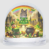 Rainbow Bridge Sable Collie St. Patrick's Sneeuwbol (Achterkant)