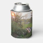 Rainbow Bridge Sunset at Grove City College Blikjeskoeler (Blikje Achterkant)