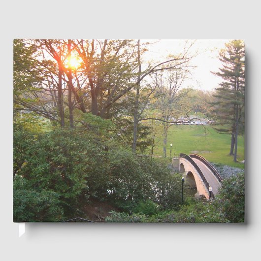 Rainbow Bridge Sunset at Grove City College Gastenboek (Voorkant)