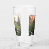 Rainbow Bridge Sunset at Grove City College Glas (Rechts)