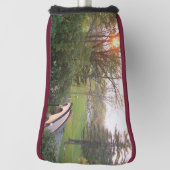 Rainbow Bridge Sunset at Grove City College Golfheadcover (Draai 90)