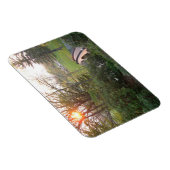 Rainbow Bridge Sunset at Grove City College Magneet (Rechterzijde)