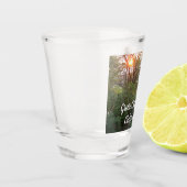 Rainbow Bridge Sunset at Grove City College Shot Glas (Links)