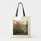 Rainbow Bridge Sunset at Grove City College Tote Bag (Voorkant)
