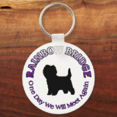 RAINBOW BRIDGE SYMPATHY SLEUTELHANGER CAIRN TERRIE (Voorkant)