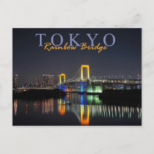 Rainbow Bridge, Tokio, Japan Briefkaart