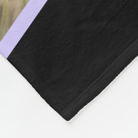 Rainbow Bridge Vold Over Pet Name Foto Fleece Deken (Hoek)