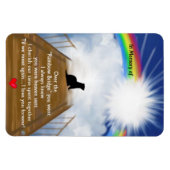 Rainbow Bridge voor fretten Magneet (Horizontaal)