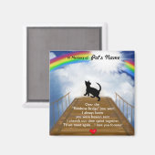 Rainbow Bridge voor katten Magneet (Voorkant / Achterkant)