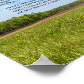 Rainbow Bridge Vrouw Dog Sympathie Poster, Aangepa Poster (Hoek)