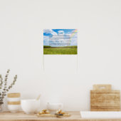 Rainbow Bridge Vrouw Dog Sympathie Poster, Aangepa Poster (Keuken)