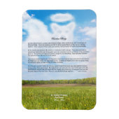 Rainbow Bridge VROUW hondensympathie magneet (Verticaal)