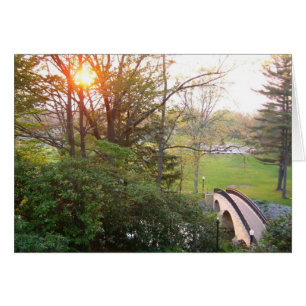 Rainbow Bridge Zonsondergang bij Grove City Colleg