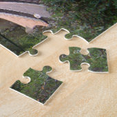Rainbow Bridge Zonsondergang bij Grove City Colleg Legpuzzel (Zijkant)