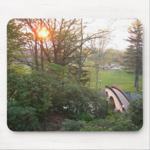 Rainbow Bridge Zonsondergang bij Grove City Colleg Muismat