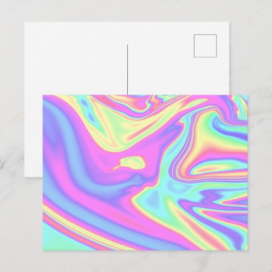RAINBOW BRIEFKAART (Voorkant / Achterkant)