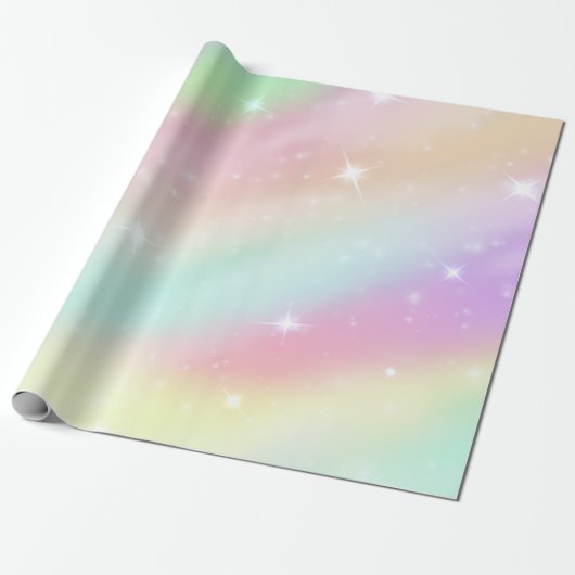 Rainbow Bright Cadeaupapier (Uitgerold)