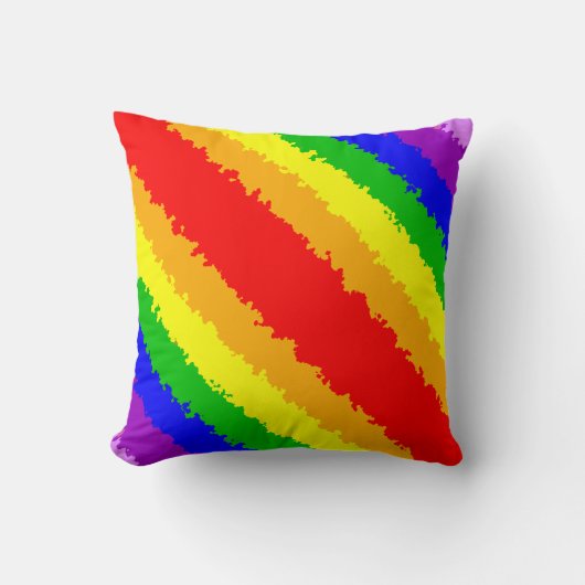 Rainbow Bright en kleurrijk Kussen (Voorkant)